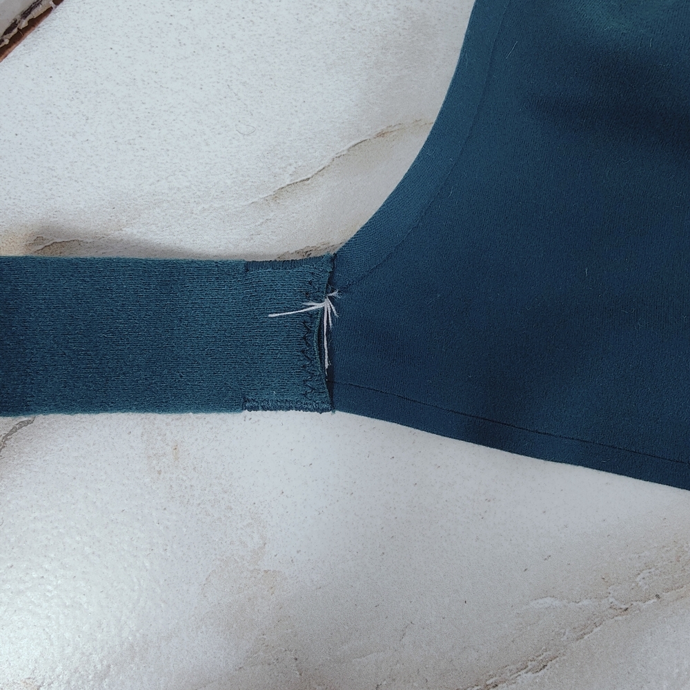 Victoria's Secret Love Cloud Dark Teal Green Push Up Bra, 34C - Picture 8 of 11